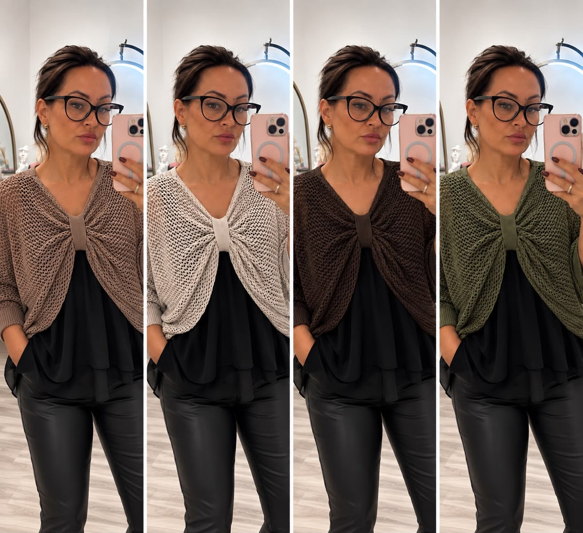 Reversible Bow Jumper