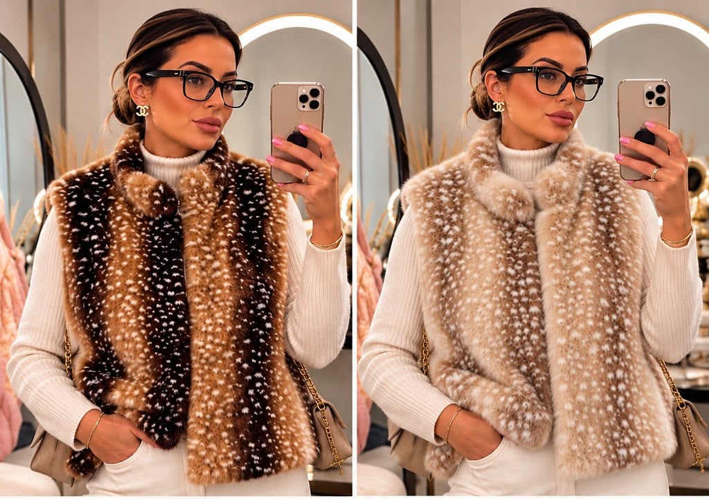 Bambi Faux Fur Gilet