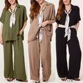 Scarf Detail Lounge Co-Ord Set