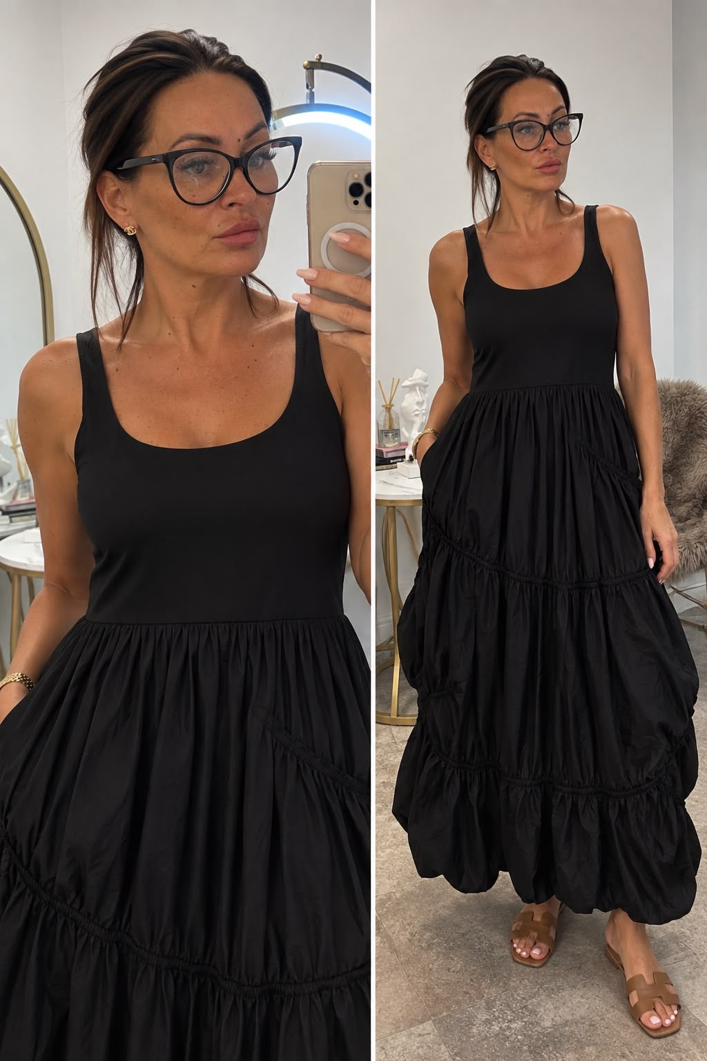 Tiered Maxi Dress
