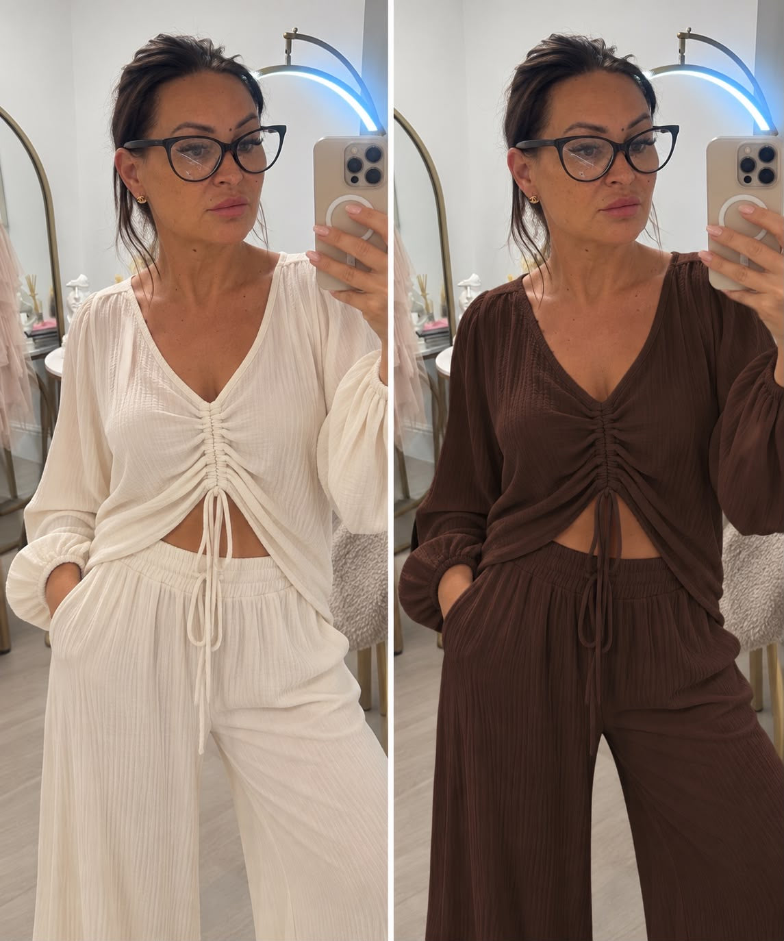 Ruched Lounge Co-Ord Set