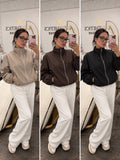 Lightweight Zip-Up Bomber Jacket