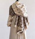 Geometric Print Scarf