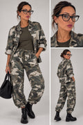 Camo Military Jacket
