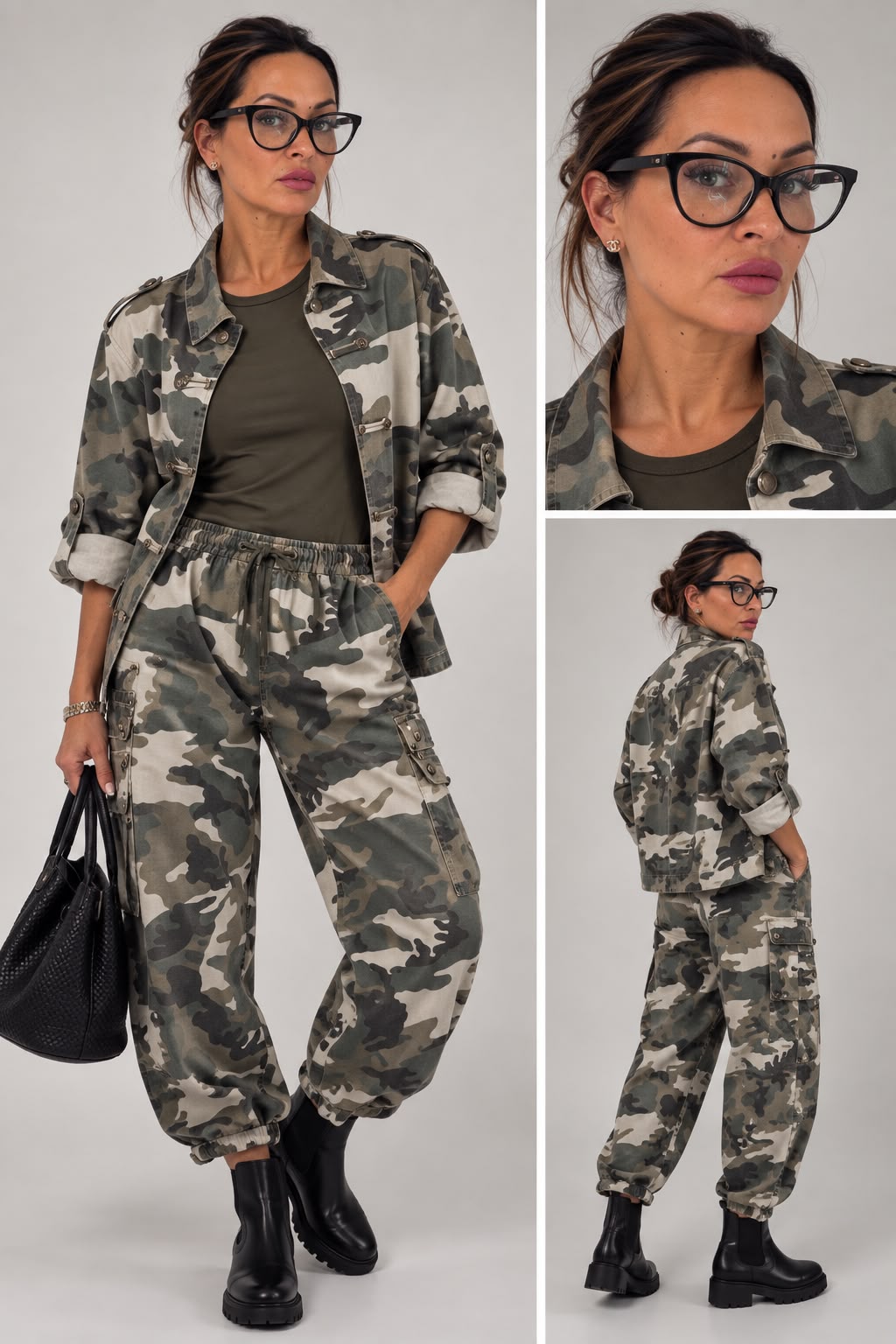 Camo Military Jacket