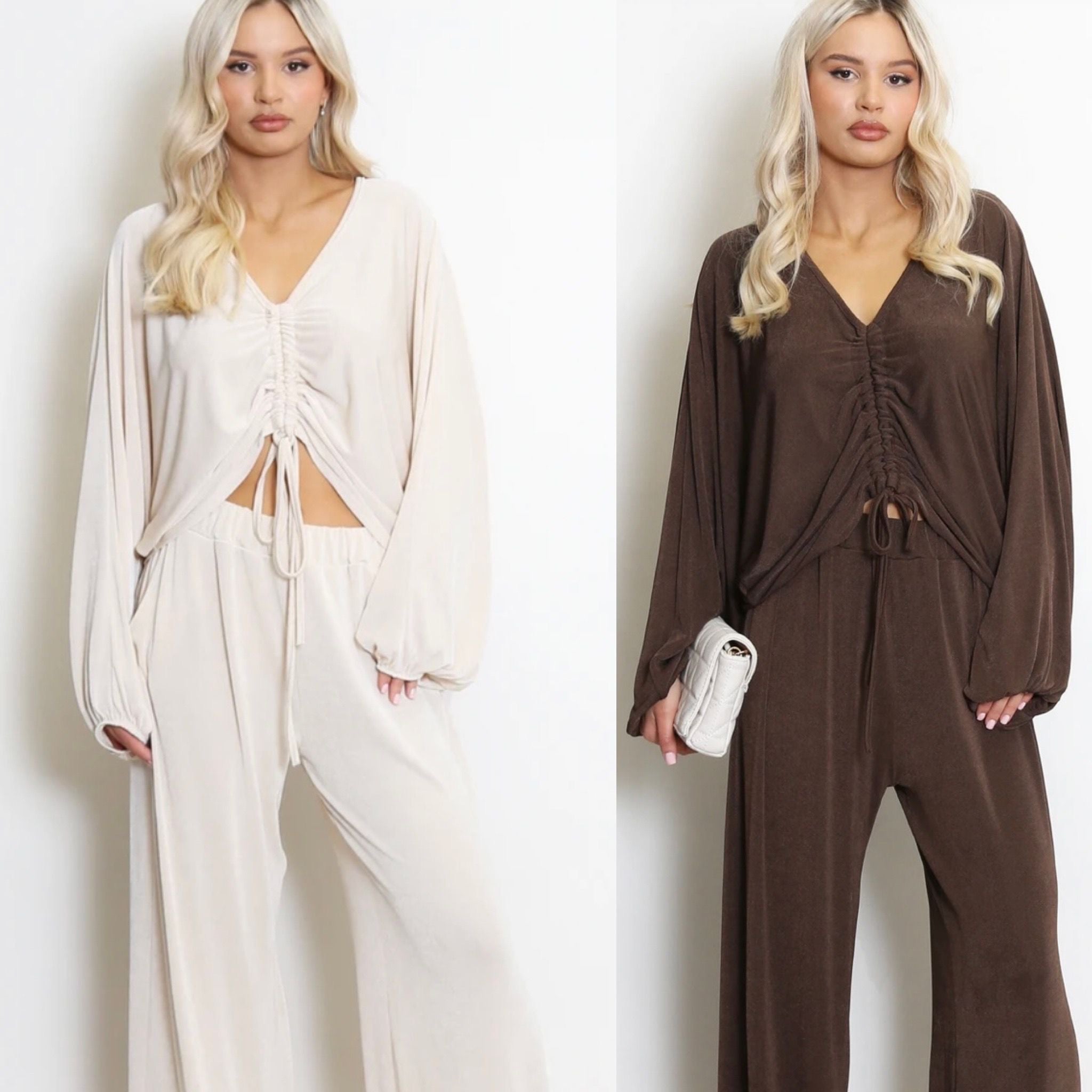 Ruched Lounge Co-Ord Set