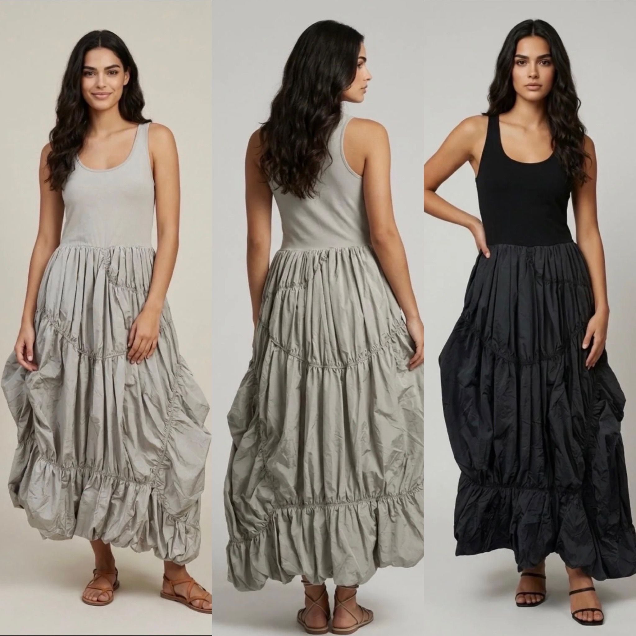Tiered Maxi Dress